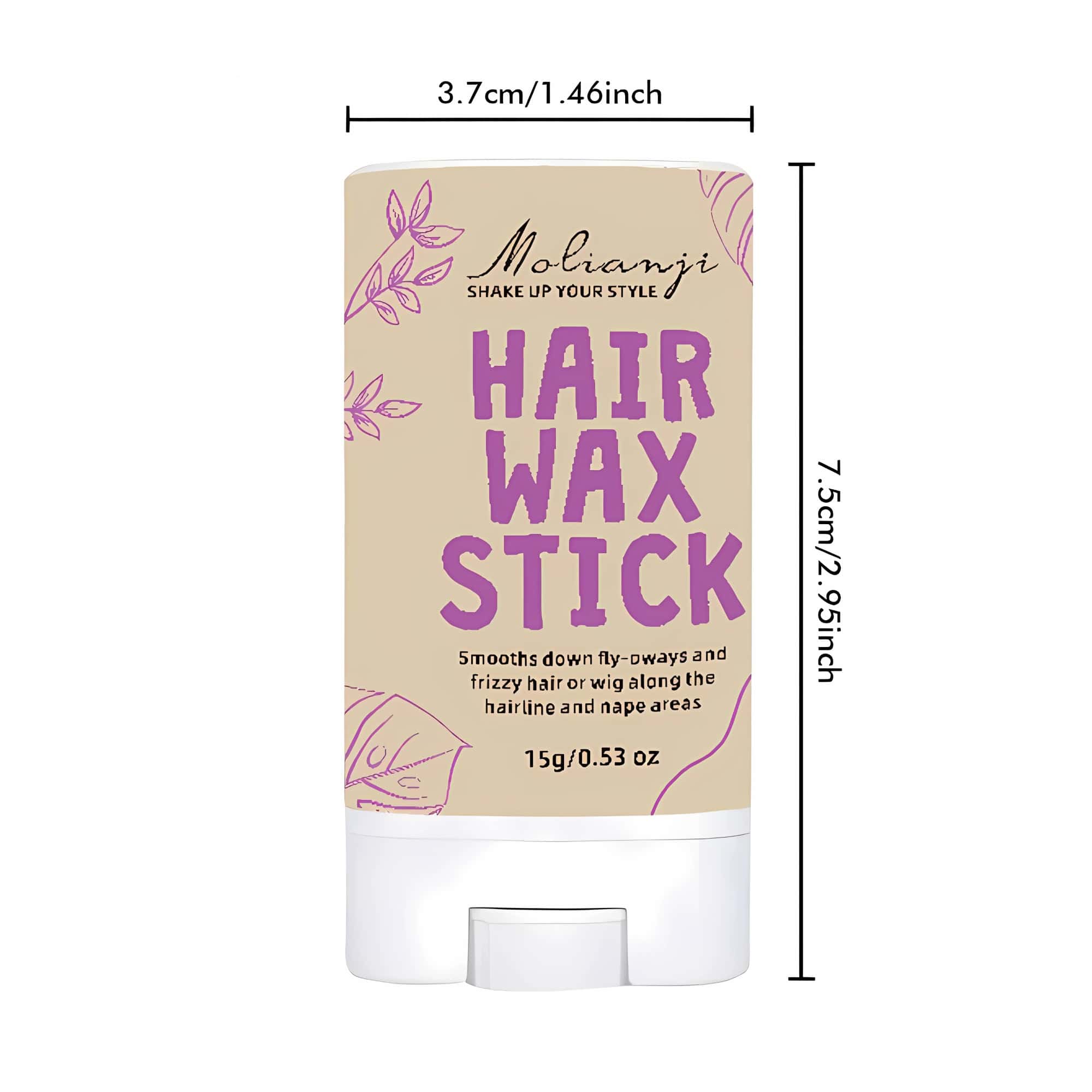 Hair Styling Wax Stick Edge Control (15g) - Pack of 10 (R20 Each)
